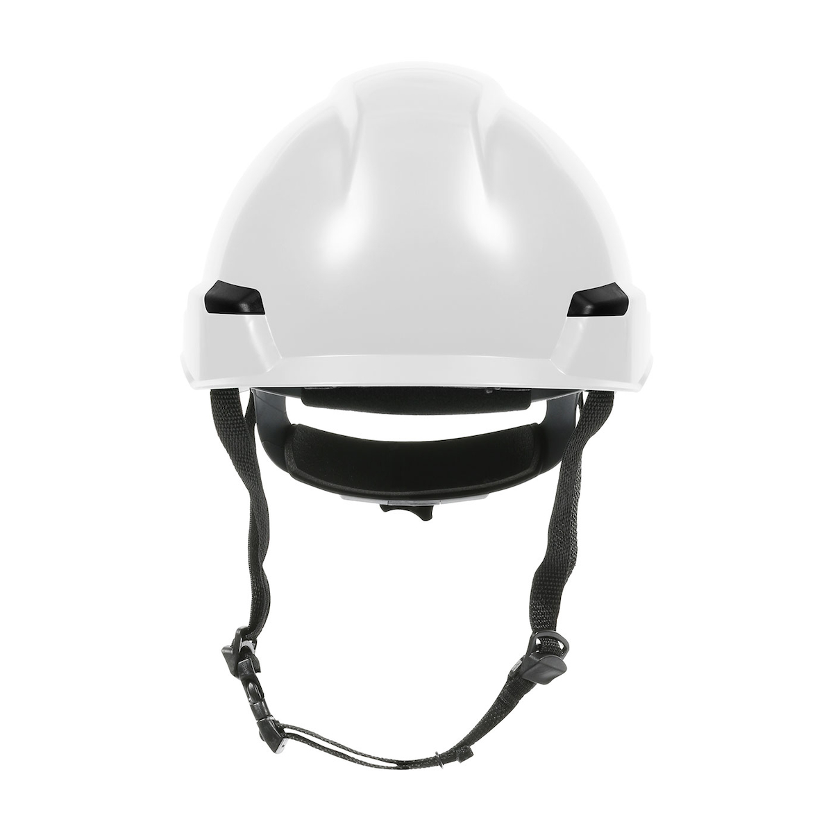 280-HP141R PIP® Dynamic Rocky™ Industrial Climbing Helmet with Polycarbonate / ABS Shell,  Nylon Suspension, Wheel Ratchet Adjustment and 4-Point Chin Strap- White
